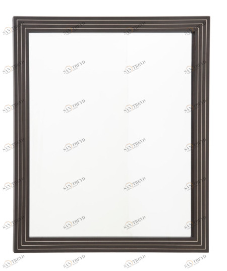 Зеркало прямоугольное настенное венге Adra PUSHA ДИЗАЙНЕРСКИЕ 062627 Коричневый 