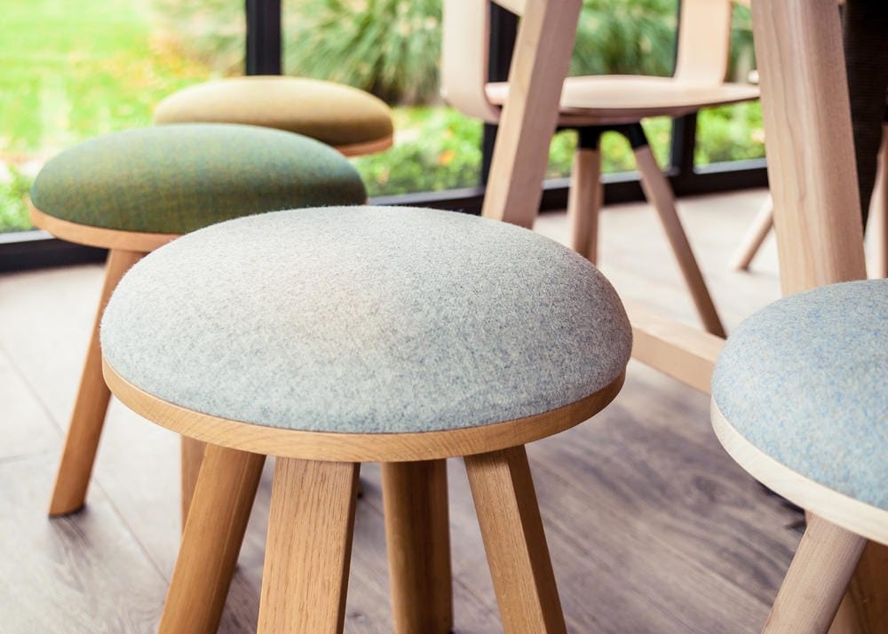 Деревянный низкий мягкий стул BuzziSpace BuzziMilk ARCH-00065698 - Вид №13