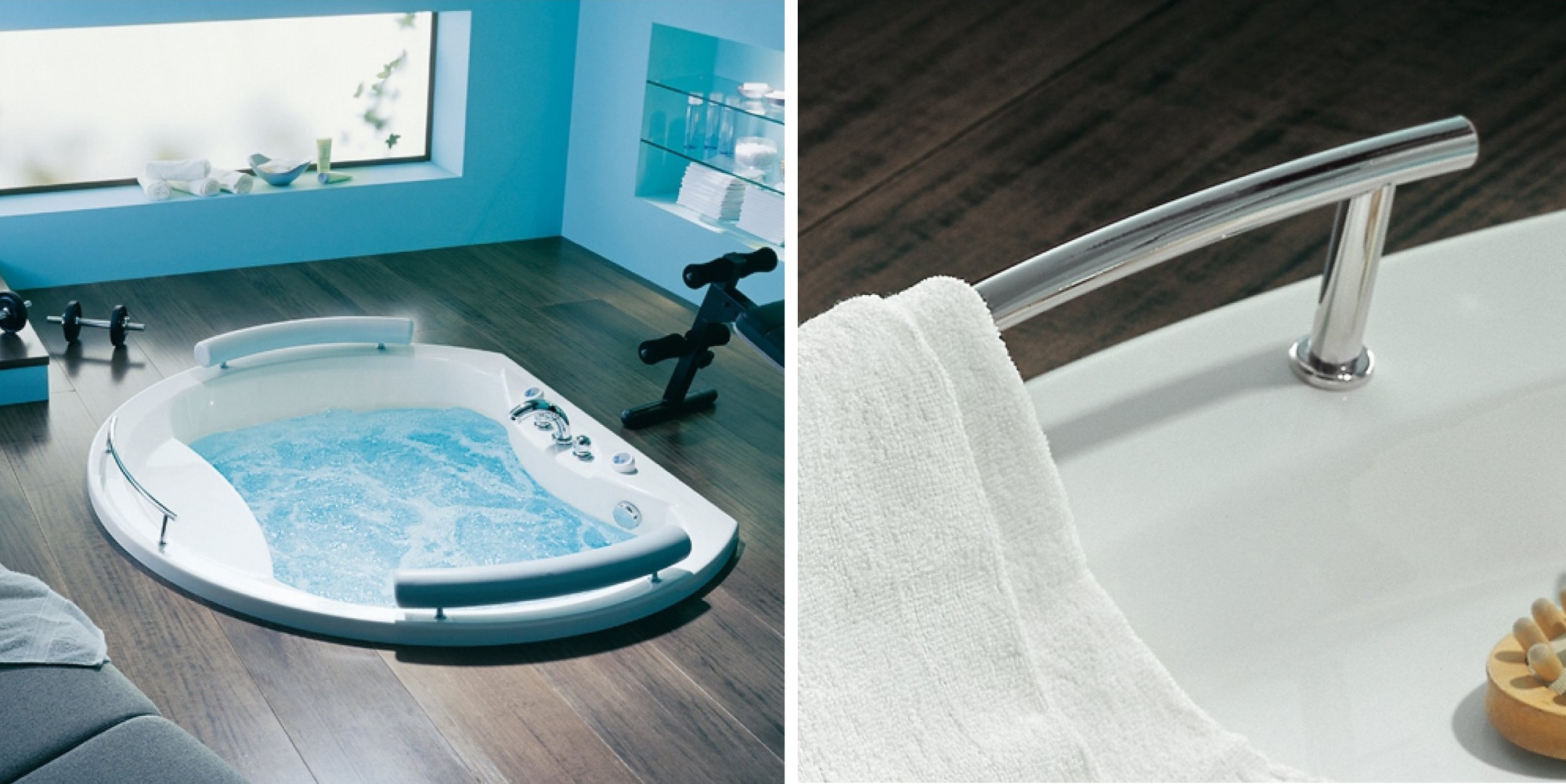 Ванна встроенная Jodie Round 180 см Karolitalia JODIEROUND - Вид №1