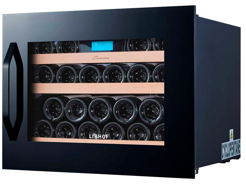 9951666 Встраиваемый винный шкаф Libhof CK-21 черный STDN-0096736 - Вид №3