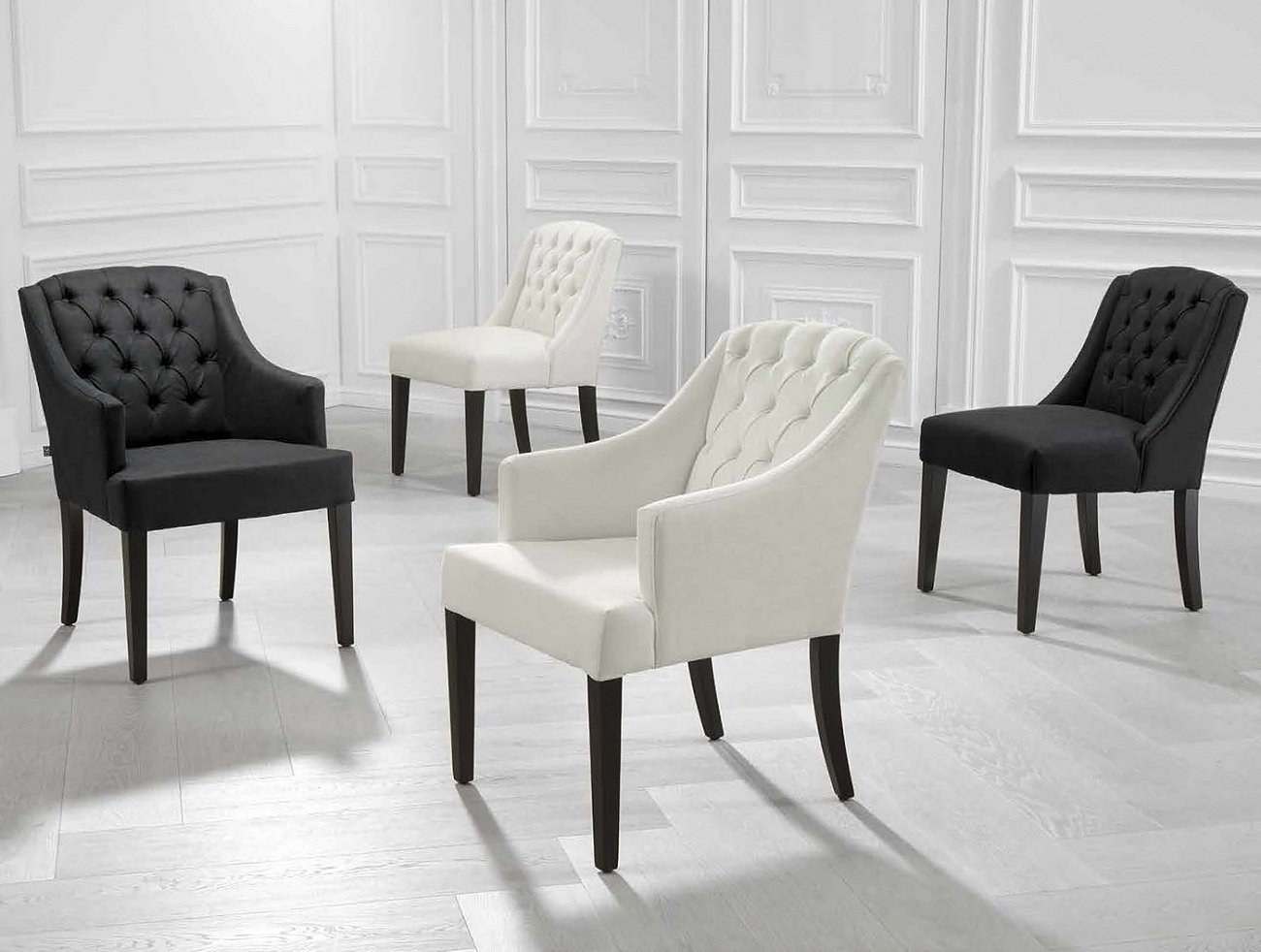 Стул обеденный белый Lancaster от Eichholtz EICHHOLTZ  247252 Белый  - Вид №2