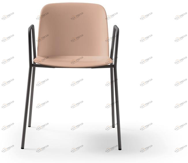 Quinti Sedute Стул полипропиленовый с подлокотниками Deep plastic sun-id-1473247