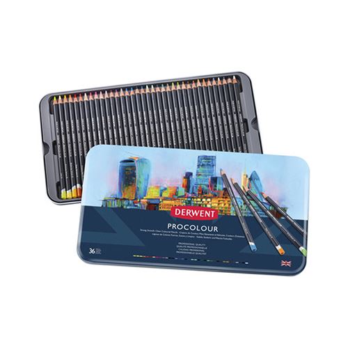 2302507 Набор цветных карандашей Procolour 36 цв. 36 шт. Derwent 