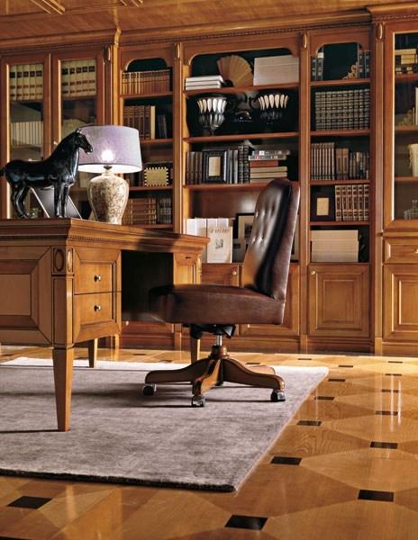 Martini Interiors Настенный книжный шкаф из вишневого дерева на заказ Torino sun-id-1382526 - Вид №5