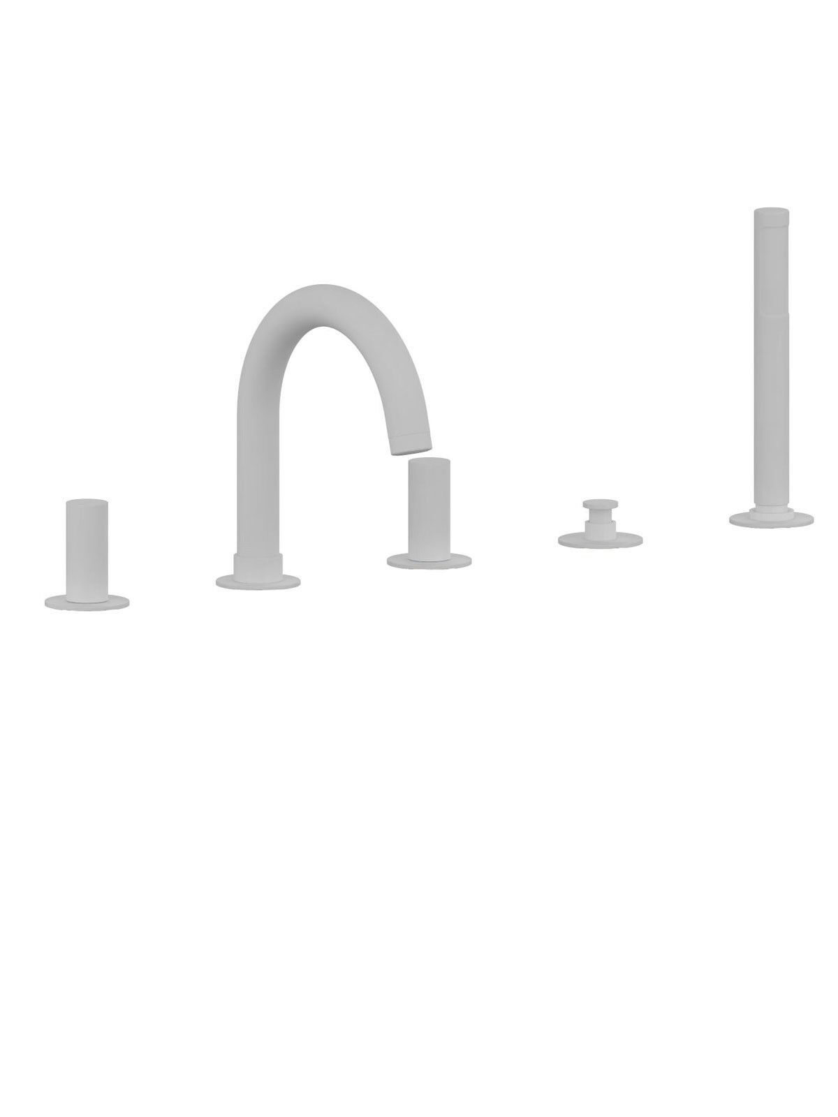 Встраиваемый смеситель для ванны с ручным душем Rubinetterie Frattini Pepe XL ARCH-00112668 - Вид №6