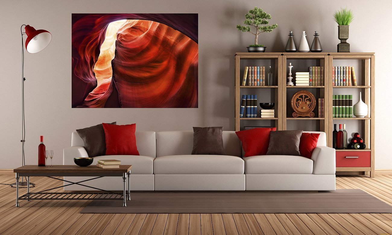 Фотокартина 75х100 см "Сфера" PANKOVSKY STUDIO ПЛАСТИФИКАЦИЯ 015905 Коричневый;красный;оранжевый  - Вид №1