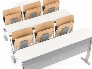 Mara Модульная скамья со встроенными стульями  6700