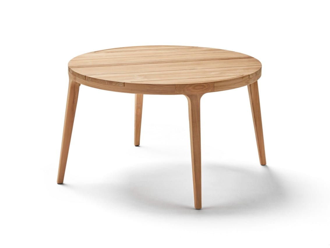 Круглый стол из тикового дерева POINT Paralel ARCH-00009806