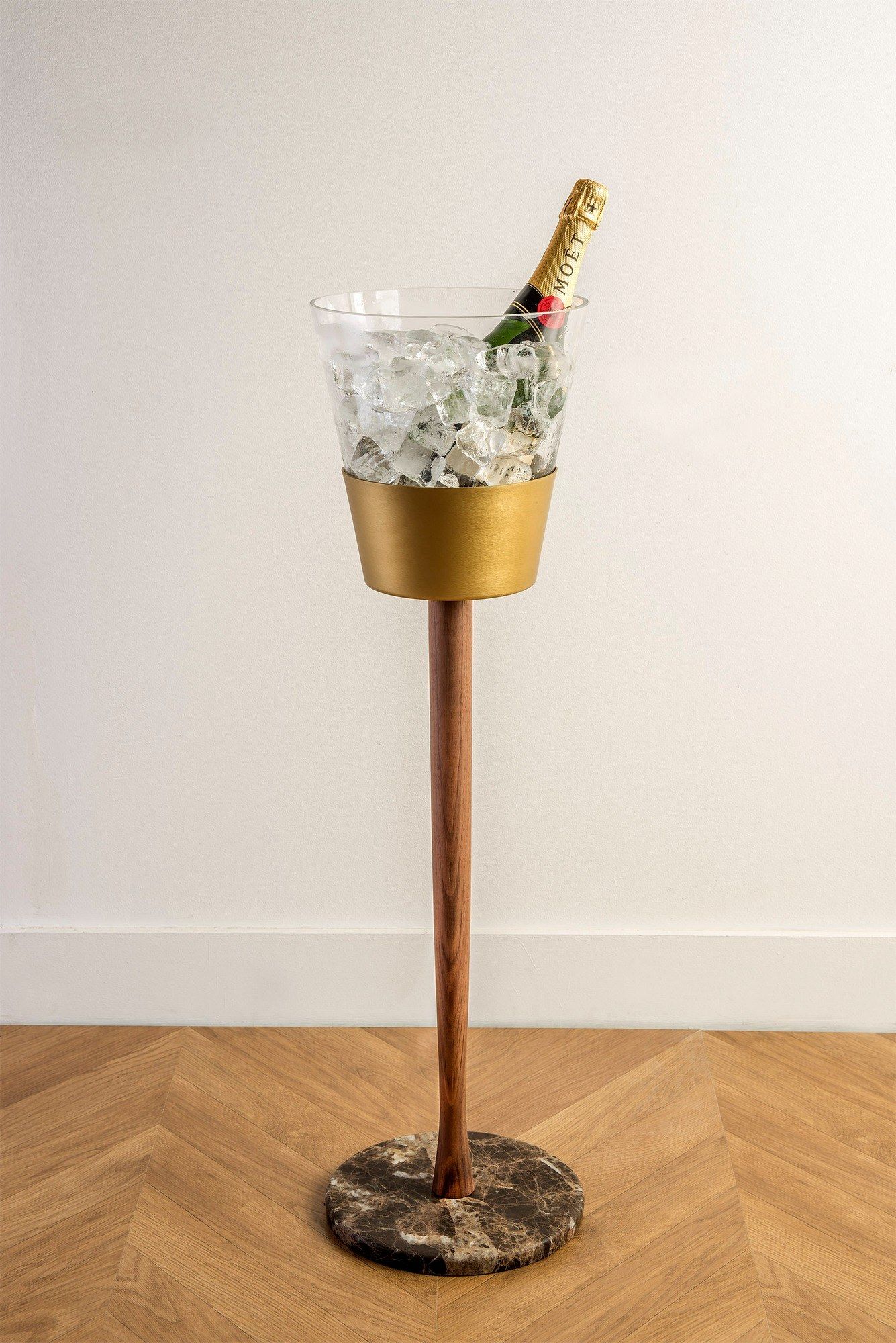 Алюминиевое и деревянное ведро для льда NOMON Moments ARCH-00035071 - Вид №14