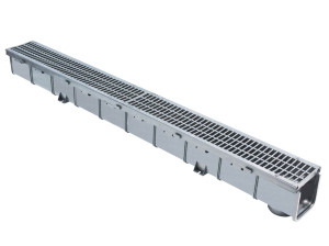 Модульный канал из полипропилена 100 Easy High с сеткой из полипропилена