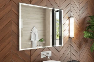 Зеркало Marta Luxe 10001000⨉40⨉700 мм хром