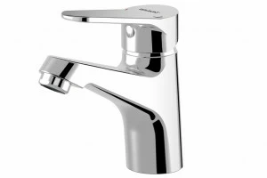 Смеситель для ванной комнаты на раковину низкий ECO F1111147C bravat