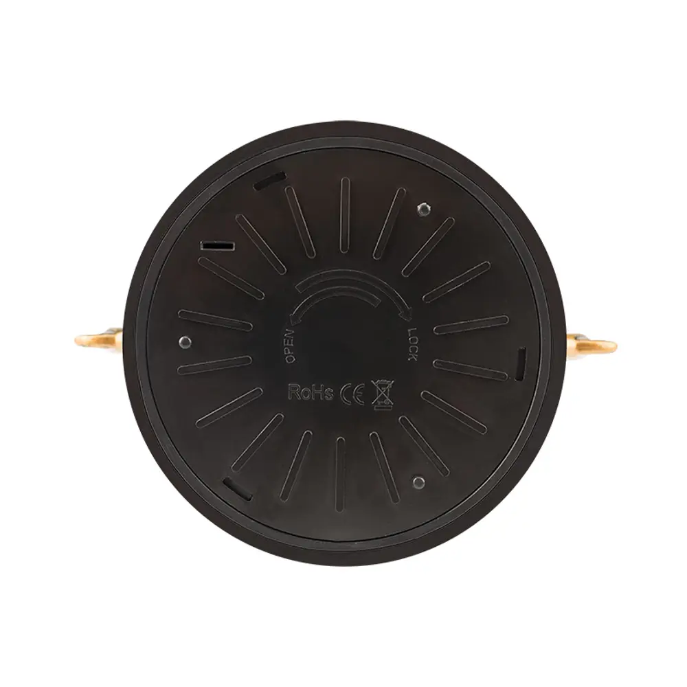 82720365 Фонарь "Санта Клаус" 17x15.5x28 см пластик черный STLM-1401565 Santreyd  - Вид №6