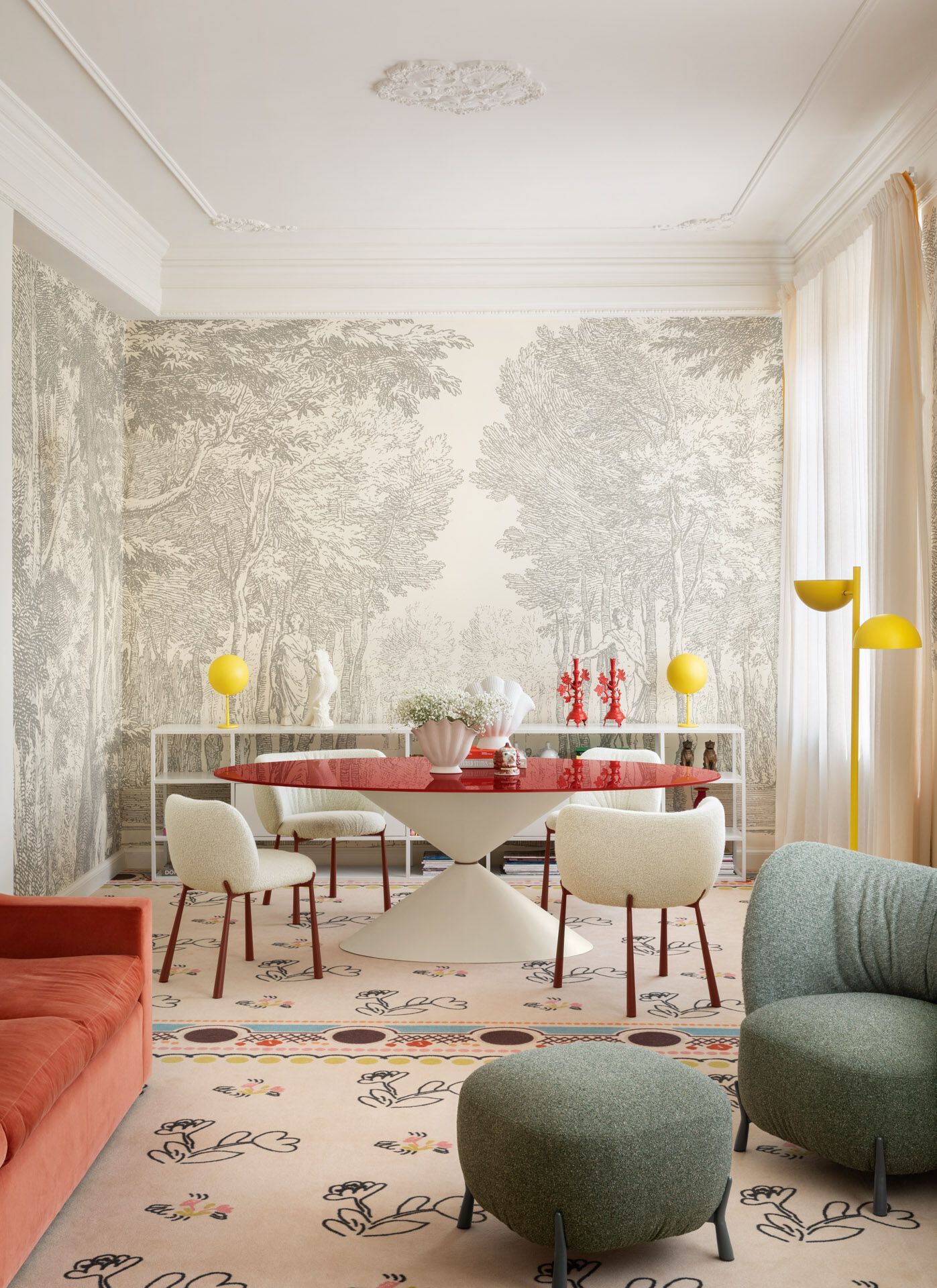 Овальный стол Midj песочные часы ARCH-00149134 - Вид №3