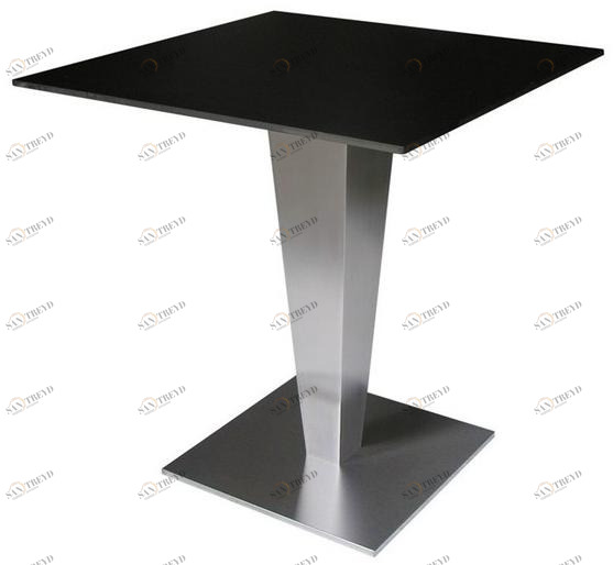 Vela Arredamenti Стол квадратный из нержавеющей стали по контракту Slipot sun-id-1490000
