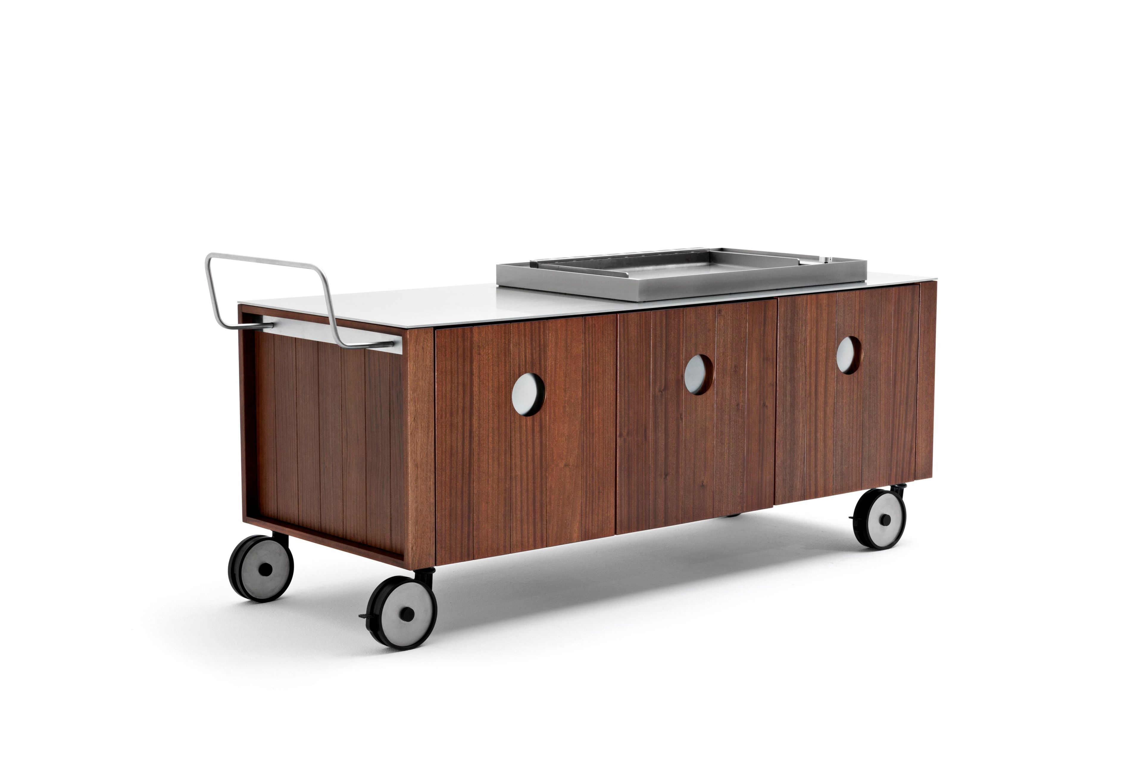 Открытая кухня из красного дерева Exteta 10th ARCH-00084700 - Вид №1