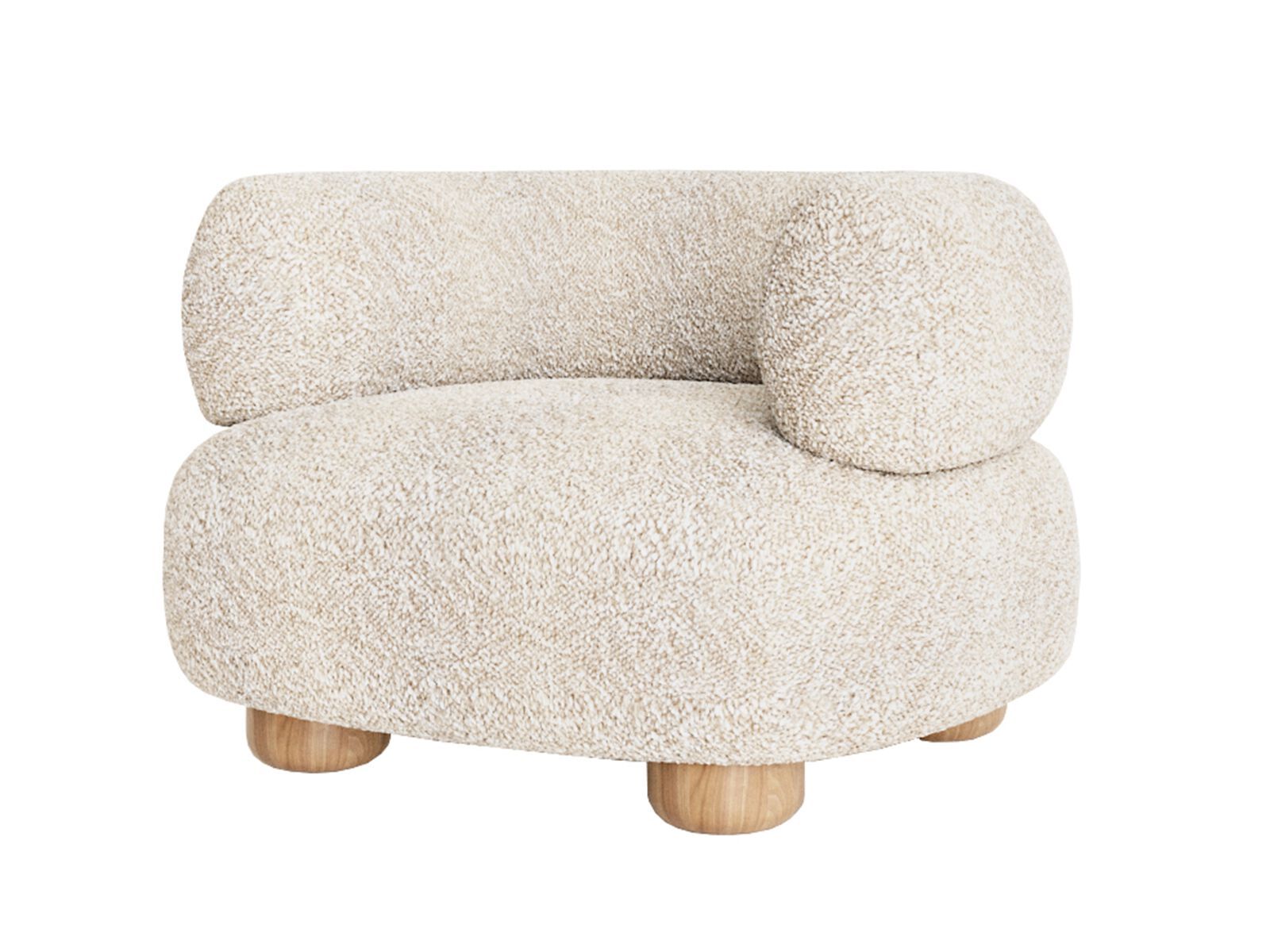 Тканевое кресло с подлокотниками ANA ROQUE INTERIORS ARCH-00072987