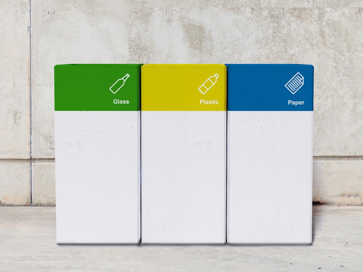 Бетонные стойки для мусора для утилизации отходов SIT BLOCK ARCH-00139770