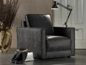 Flexstyle Кожаное кресло с подлокотниками
