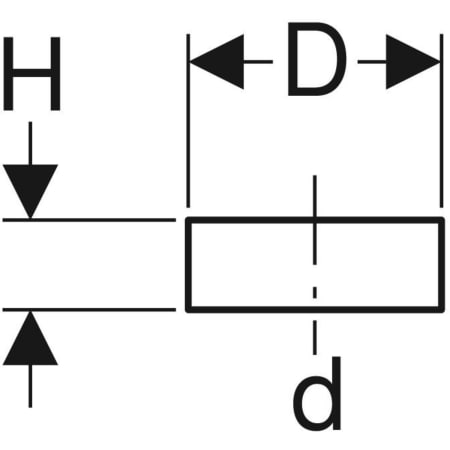 363.802.92.1 Заглушка Geberit PE для гладкого конца трубы Geberit  - Вид №2