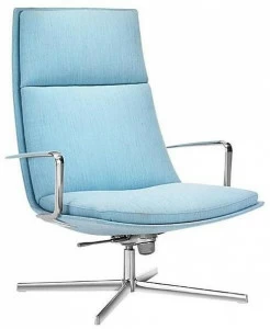 arper Мягкое кресло на 4 спицы с подлокотниками Catifa 70 3300ci