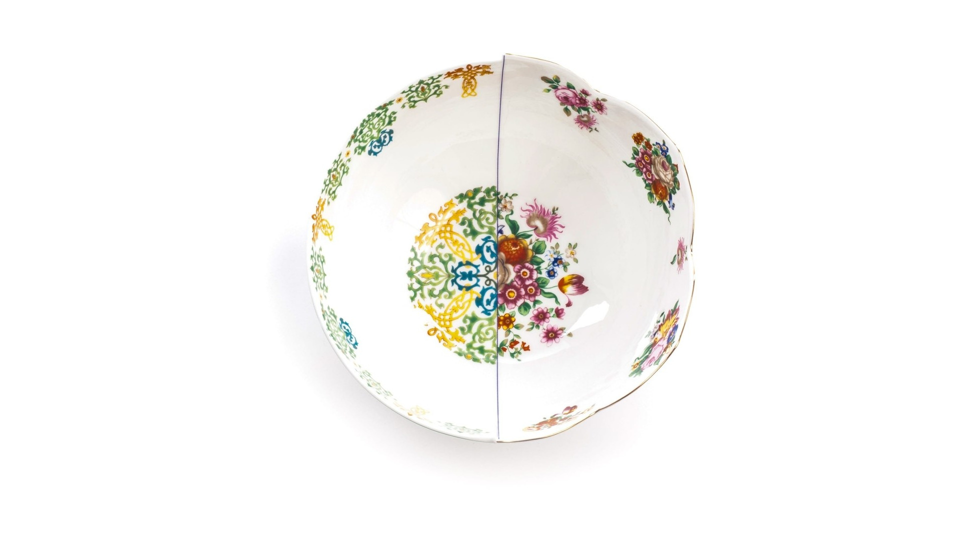 10671849 Seletti Салатник Seletti Гибрид.Заира 22,5см Фарфор  - Вид №4