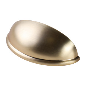 Мебельная ручка  Ракушка, 25x30x93 мм, золото LJPS0155 Public Steel Россия