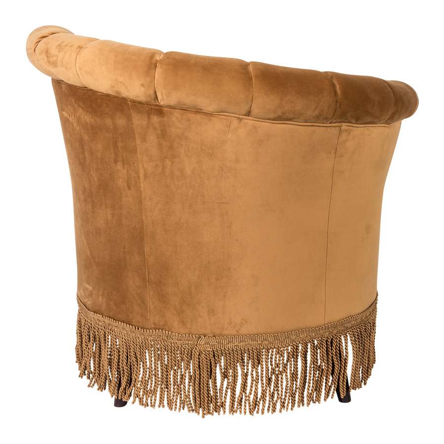 Кресло Flair золотисто-коричневое Dutchbone 3100052 - Вид №4