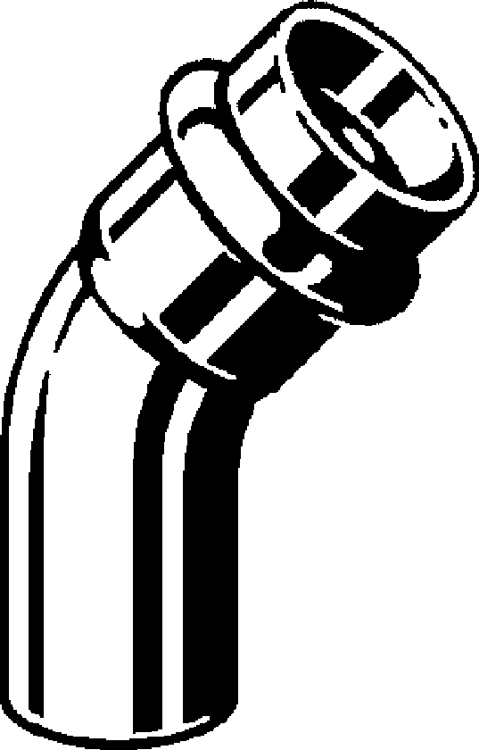 Viega Отвод 45° Profipress G 2626.1 (345679) 345 679 - Вид №1