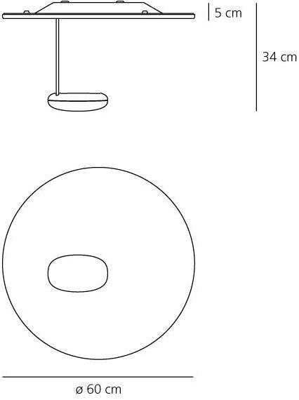 Artemide Настенный светильник отраженного света из литого под давлением алюминия Droplet sun-id-1422867 - Вид №3