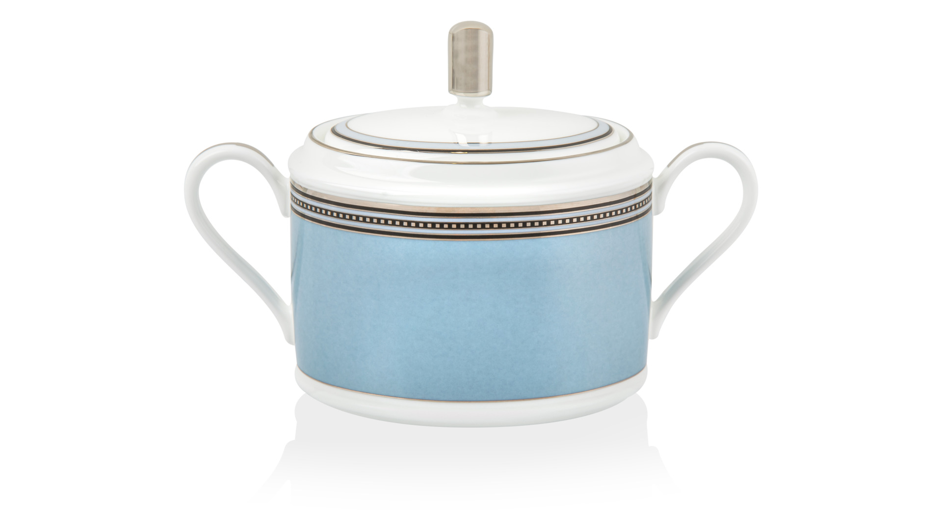 10672920 Noritake Сервиз чайный Noritake "Богарт платиновый" на 6 персон, 20 предмет Фарфор костяной  - Вид №6