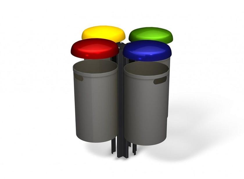 Euroform W Контейнер для мусора из металла  220, 221  - Вид №2