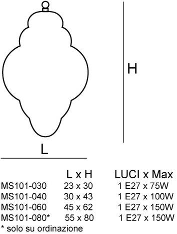 Siru Подвесной светильник из муранского стекла Classic sun-id-1456353 - Вид №4