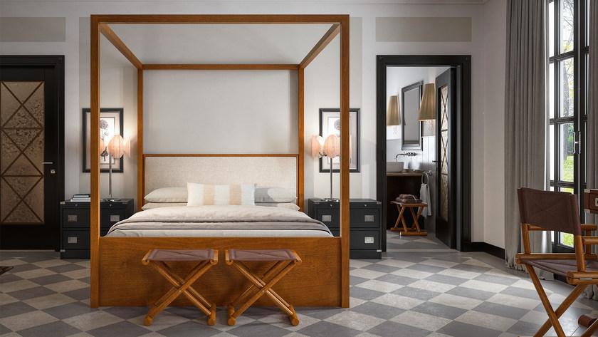 Caroti Спальня из красного дерева Via montenapoleone sun-id-1409802 - Вид №1