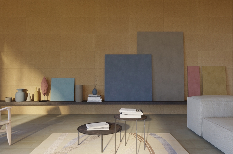 316 023 000 Пробковая 3D-плитка для стен Natural GRANORTE Tatami - Вид №1