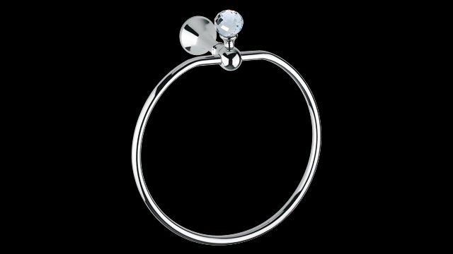 FS213 Держатель для полотенец, кольцом bagno&associati FOLIE Bagno & Associati