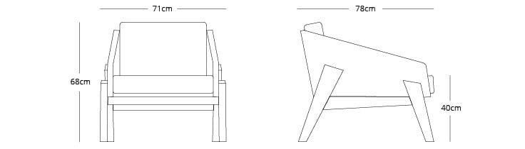Кожаное кресло с подлокотниками Liqui Contracts ARCH-00032309 - Вид №5