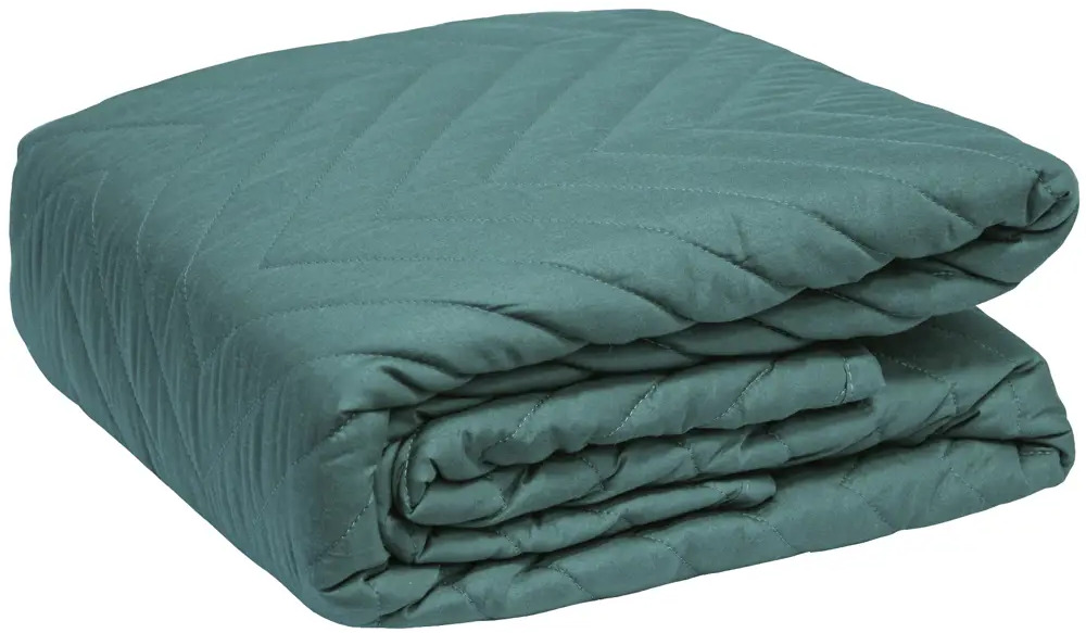 INSPIRE Nicolosi — бирюзовое покрывало из микрофибры 240x200 см 89334498