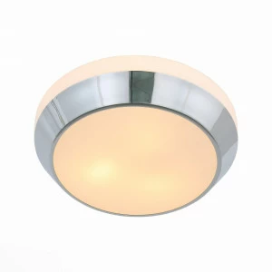 Потолочный светильник ST Luce Bagno SL469.502.02 ST LUCE BAGNO CHROME 101047 Бежевый;серебро