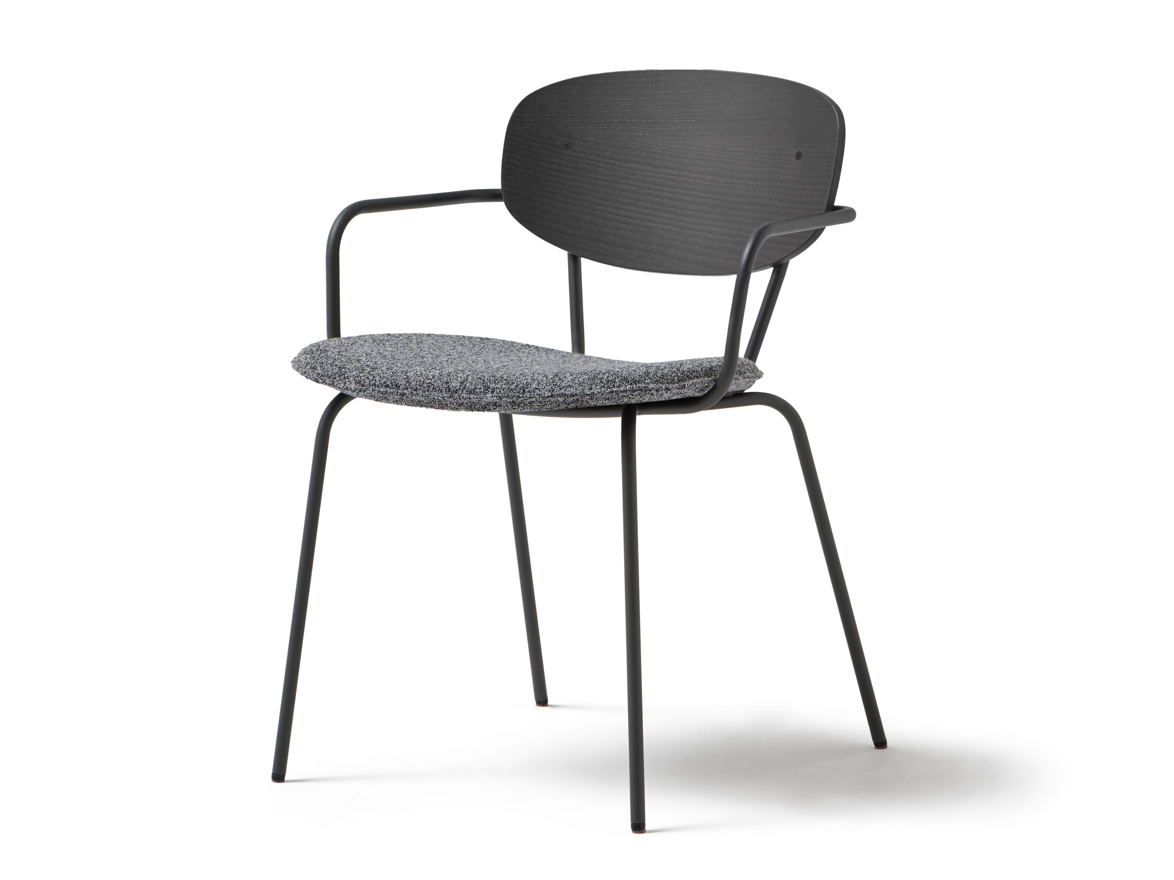 Деревянный стул с подлокотниками MOBLIBERICA Silueta ARCH-00134062