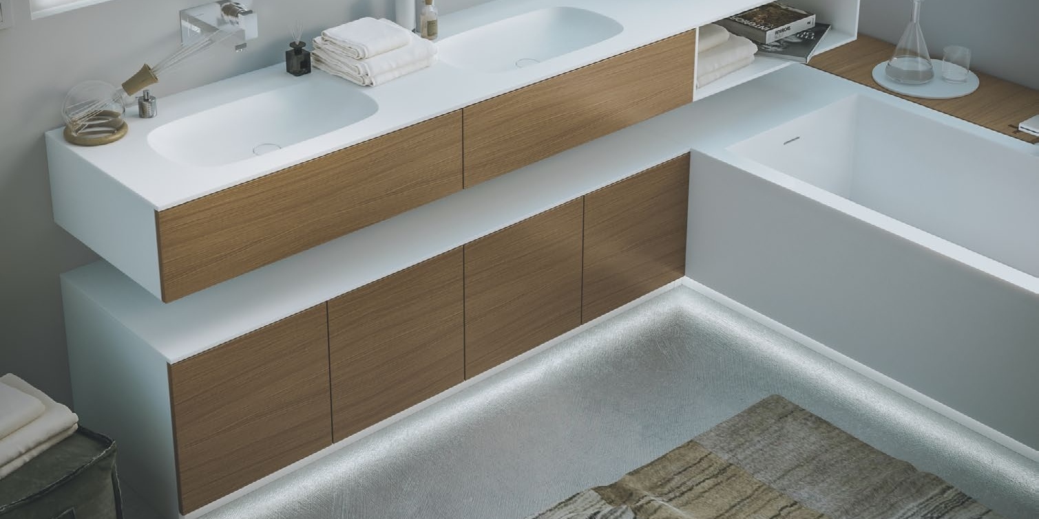 Design Ванна из Corian 1800x800x500 Box Tub белая MOMA Design BXT3011800 - Вид №3