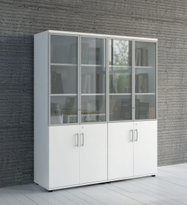 Отдельно стоящий офисный книжный шкаф