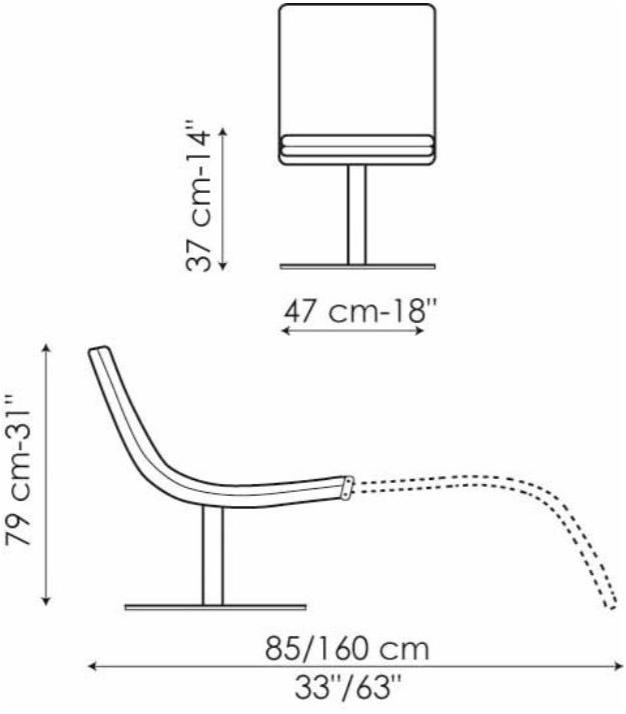 Bonaldo Кресло-трансформер / шезлонг sun-id-1427734 - Вид №4