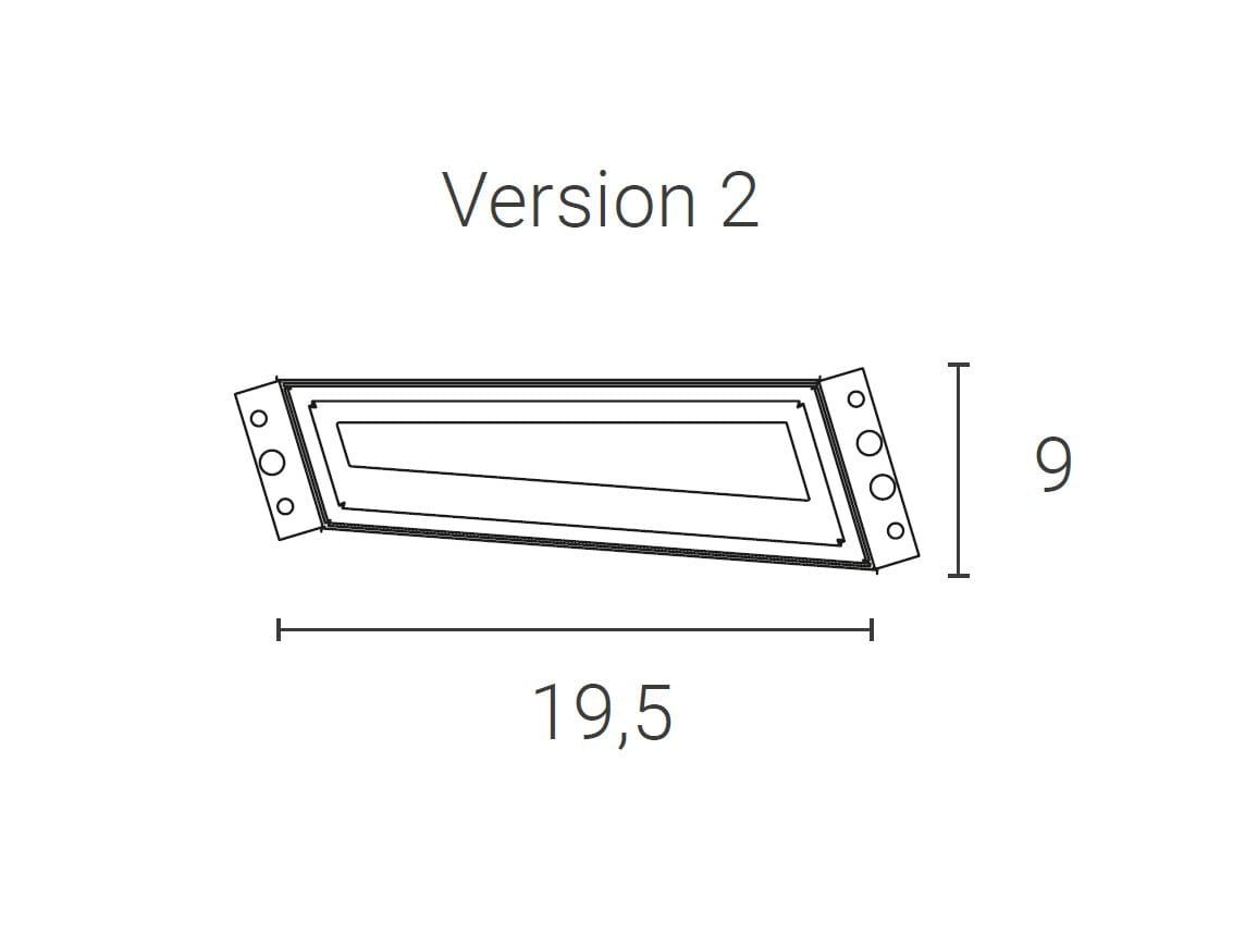 Металлический светодиодный настенный светильник ZAVA SCHEGGE ARCH-00017104 - Вид №2