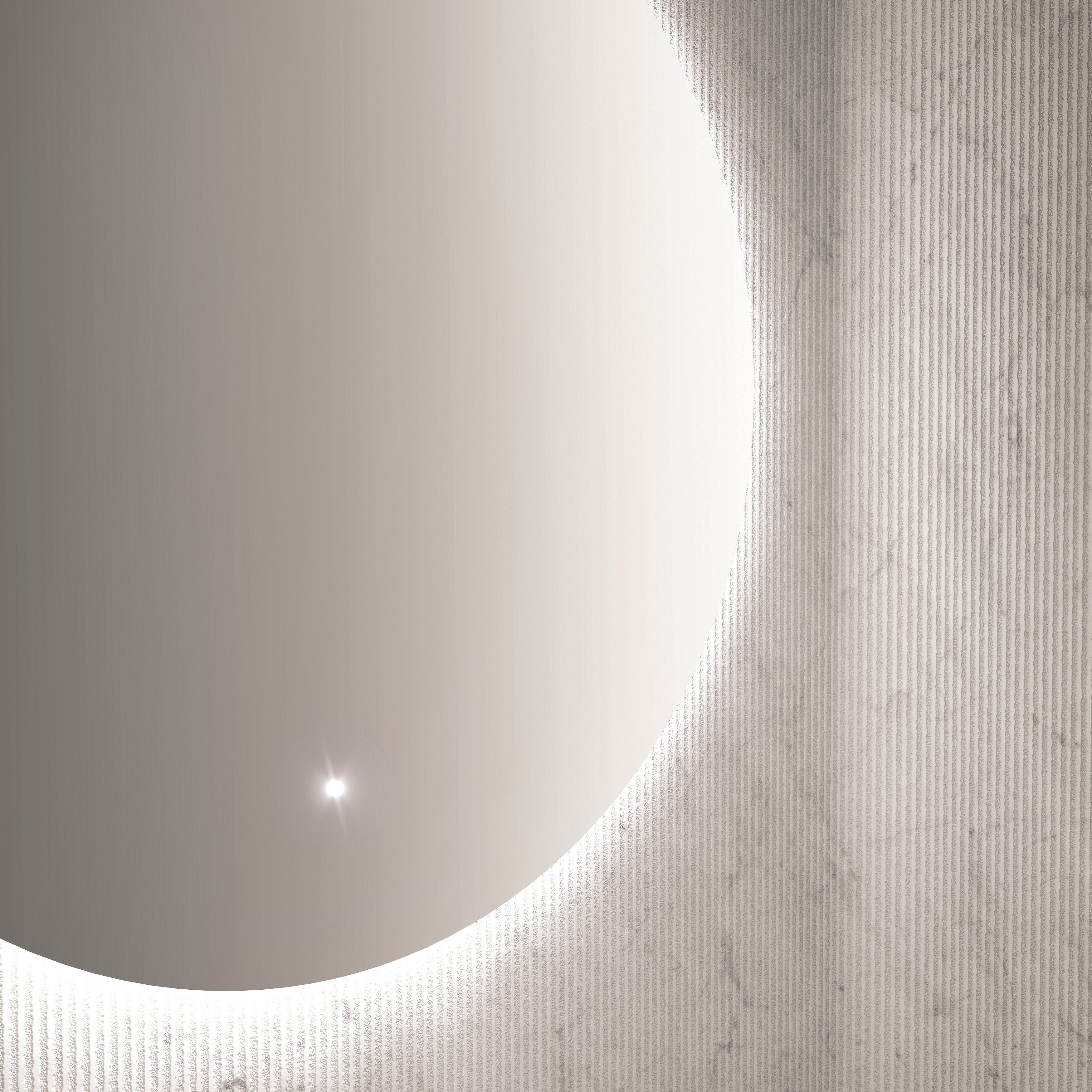 Зеркало со встроенным настенным освещением Mobilcrab Fount ARCH-00152036 - Вид №1