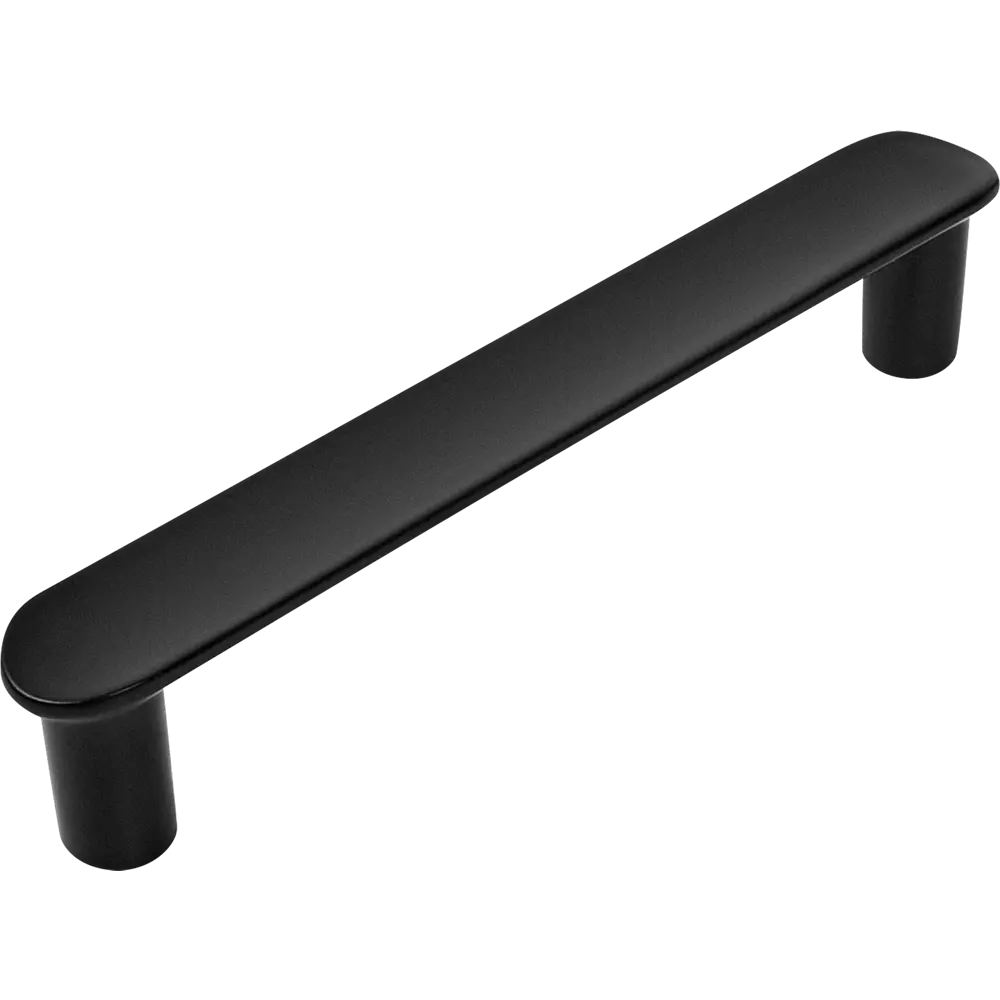 Мебельная ручка-скоба KONSENSA Нота 128 мм матовая черная STLM-2139473