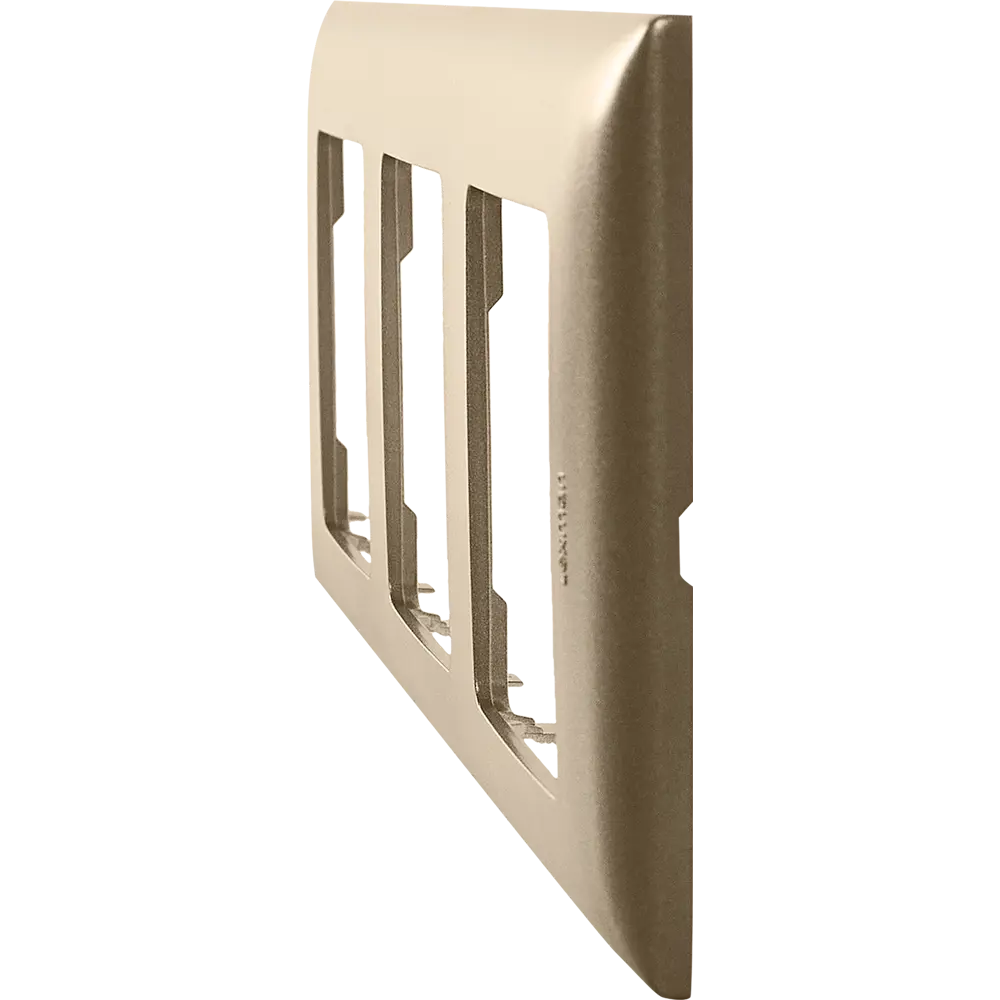 LEXMAN LILIAN - Декоративная рамка на 3 поста, цвет Шампань 86761614 STLM-1460520 - Вид №2