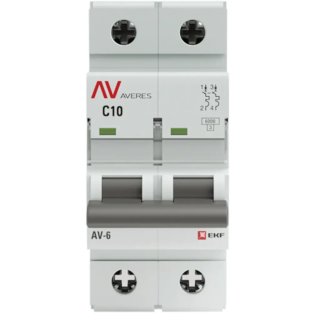 Автоматический выключатель EKF AV-6 для надежной защиты электросети 84579878 STLM-0052240 - Вид №1