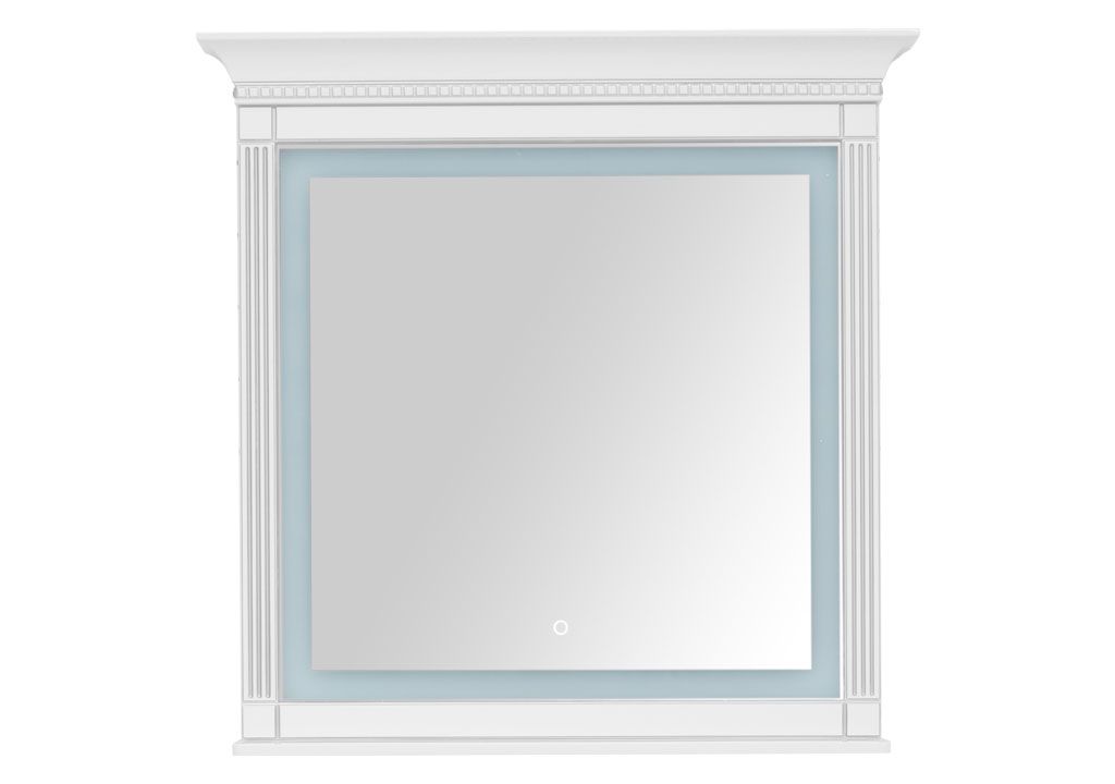 Зеркало Aquanet Селена 105 белый/серебро 00201647 - Вид №1