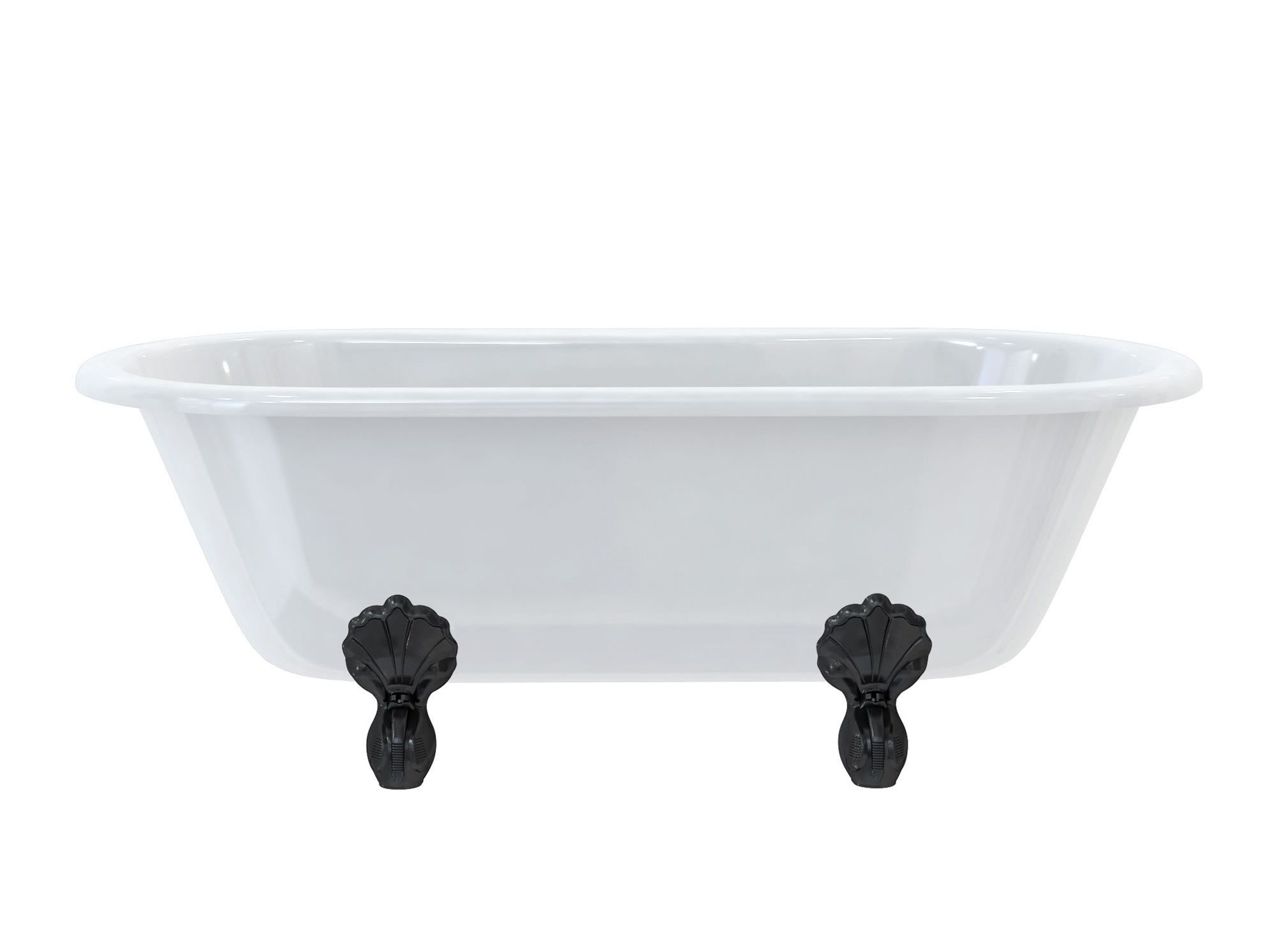 Овальная акриловая ванна на ногах Burlington ARCH-00030731 - Вид №35